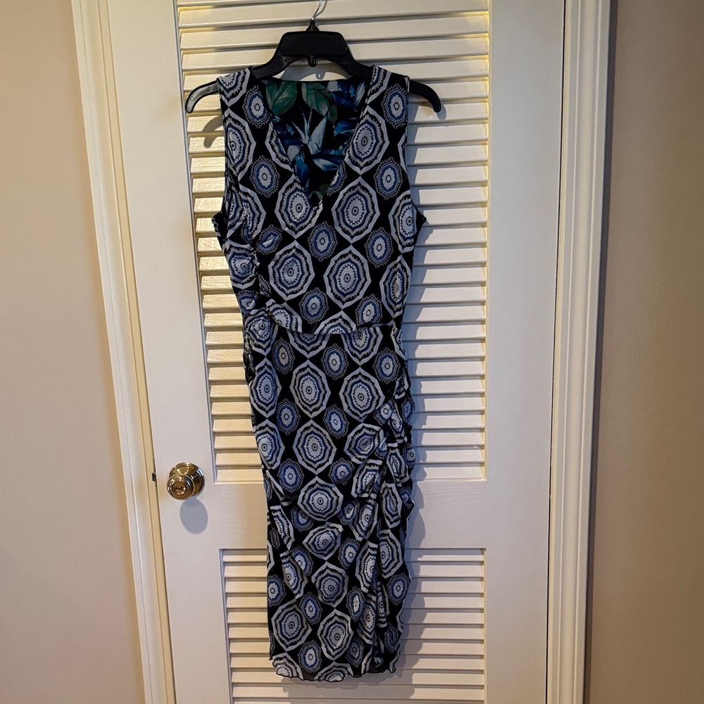 WHBM Reversible Midi Dress size S